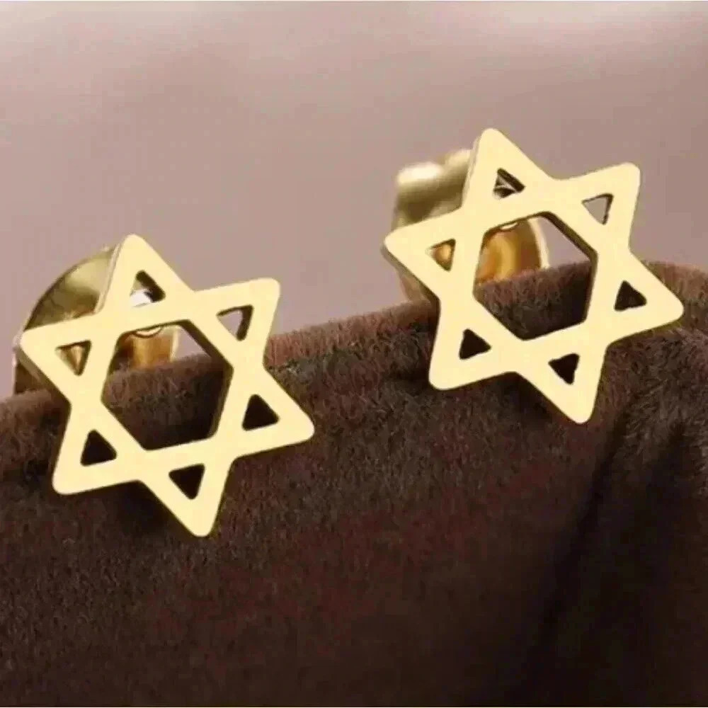 Star of David Hot  Stainless Steel Earring